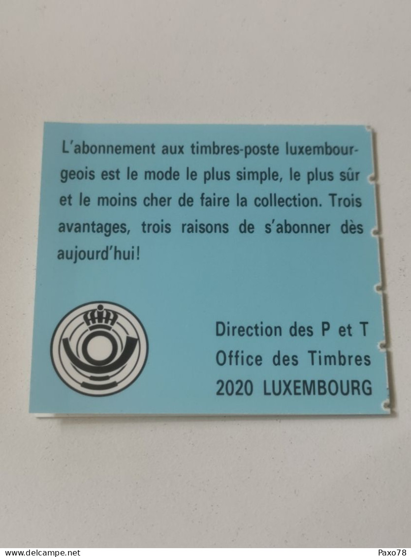 Carnet Timbres Luxembourg. Complet - Booklets