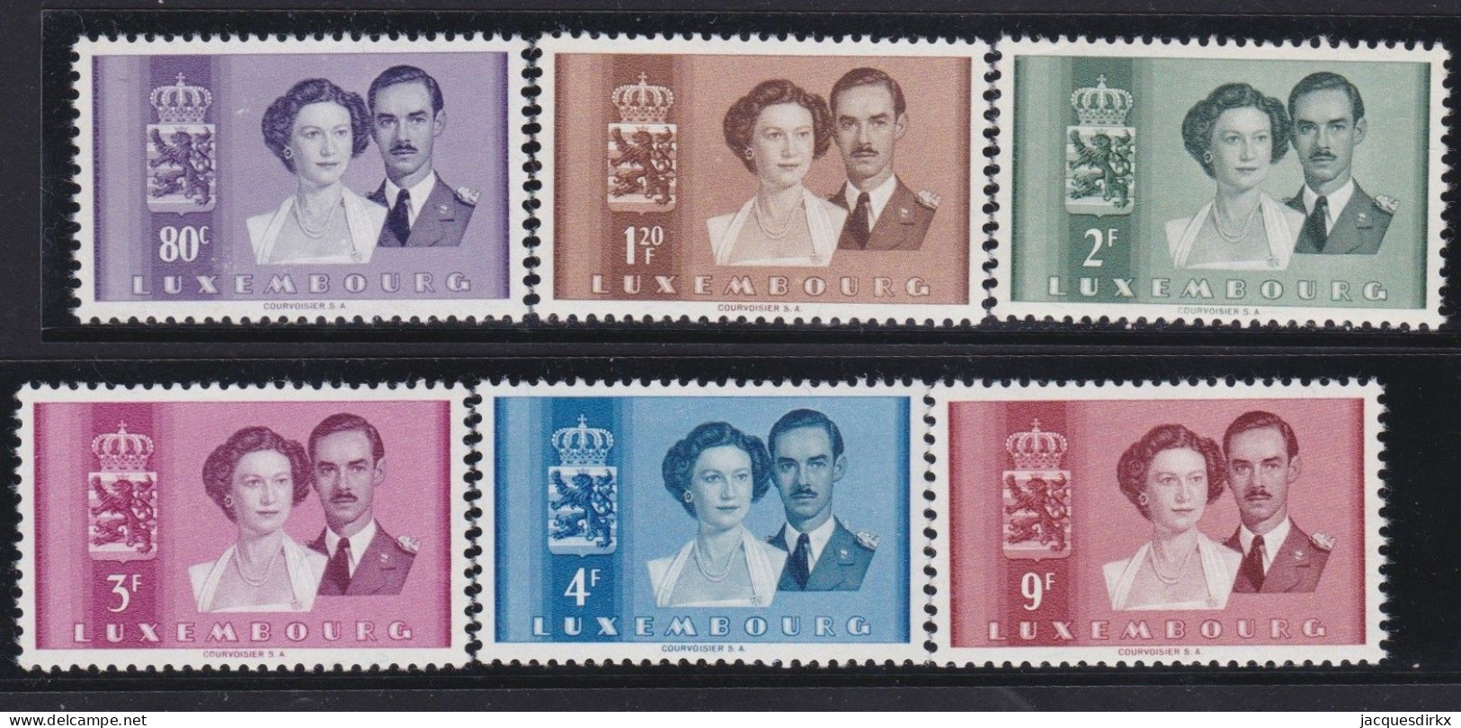 Luxembourg    .   Y&T     .    465/470    .    **      .      Neuf Avec Gomme Et SANS Charnière - Unused Stamps