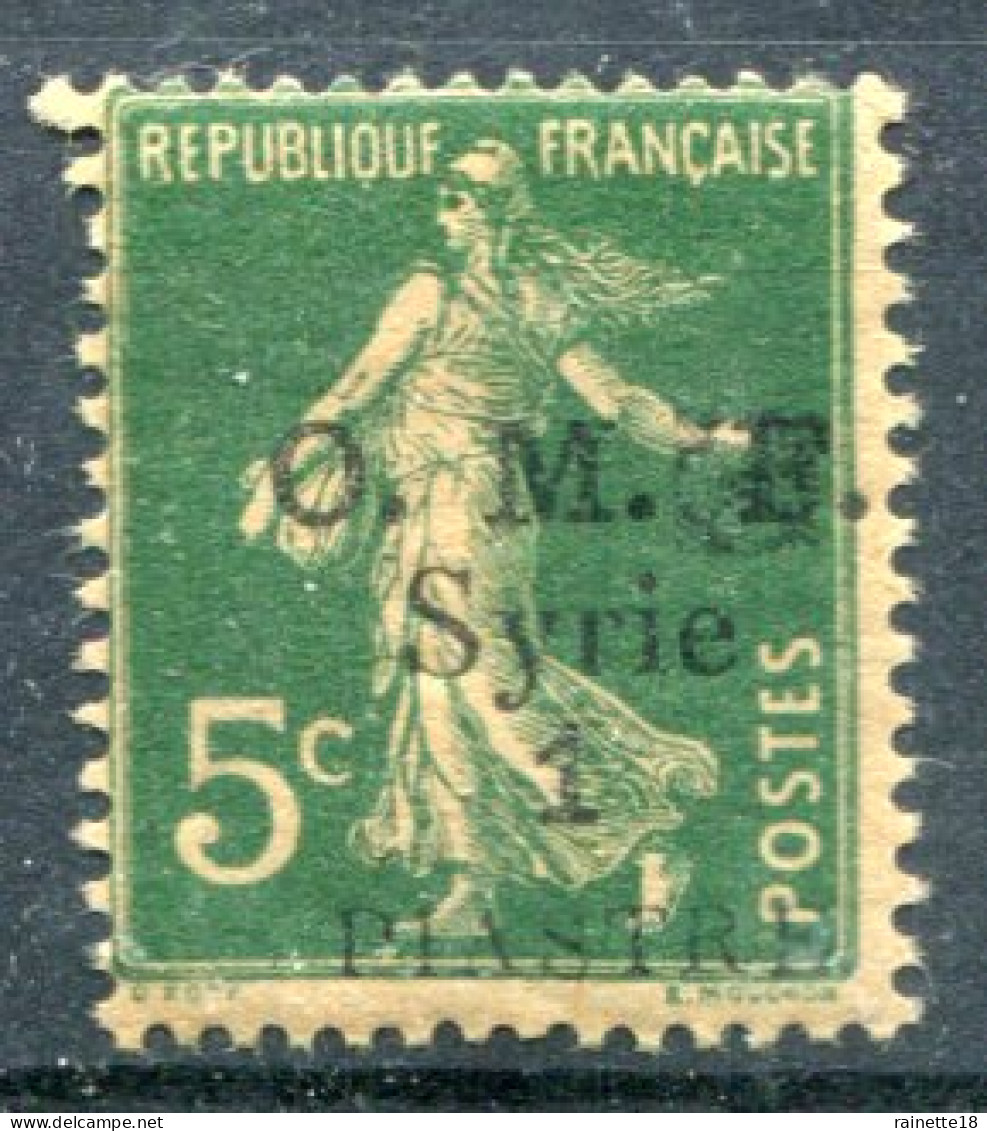 Syrie       N°  50 ** - Unused Stamps