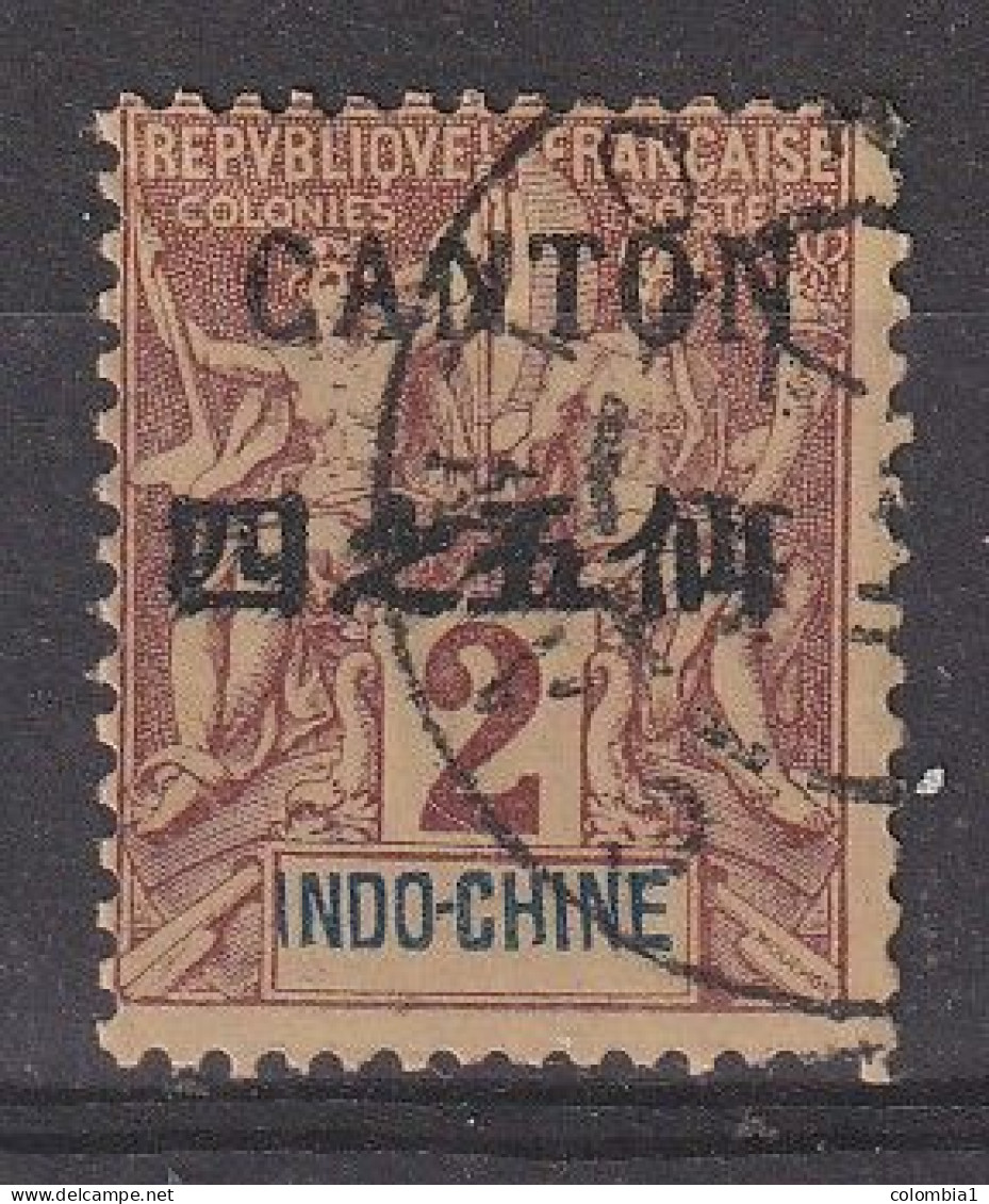 CANTON YT 2 Oblitéré - Used Stamps