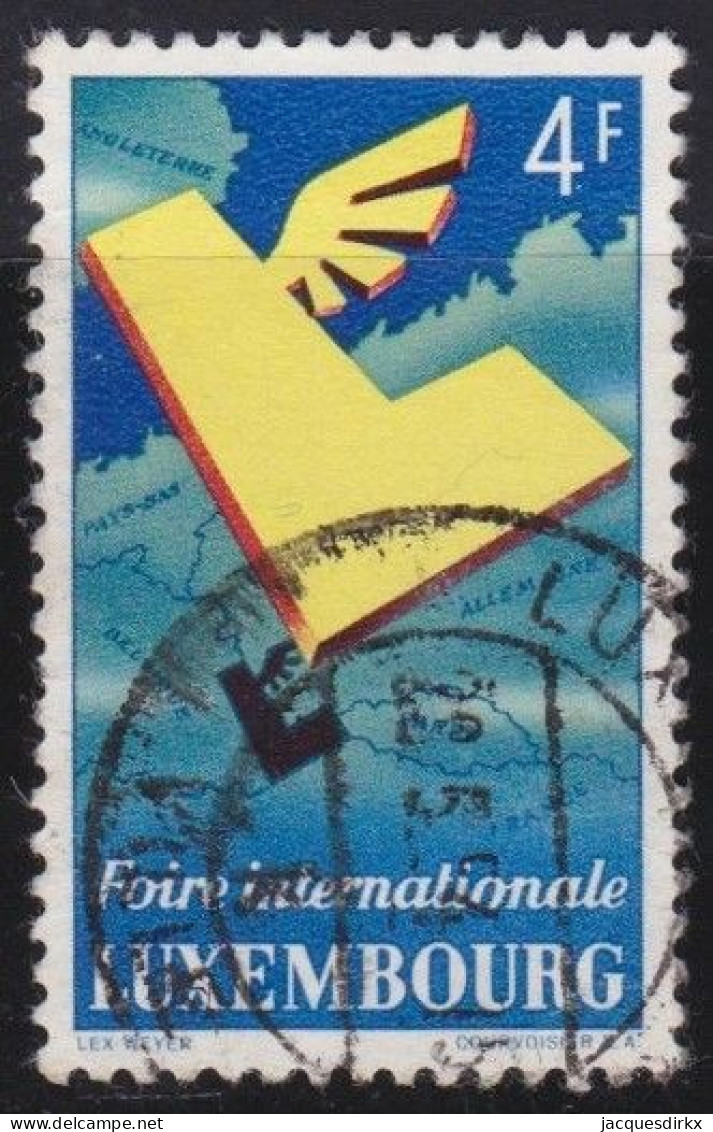 Luxembourg    .   Y&T     .   483        .   O      .     Oblitéré - Used Stamps
