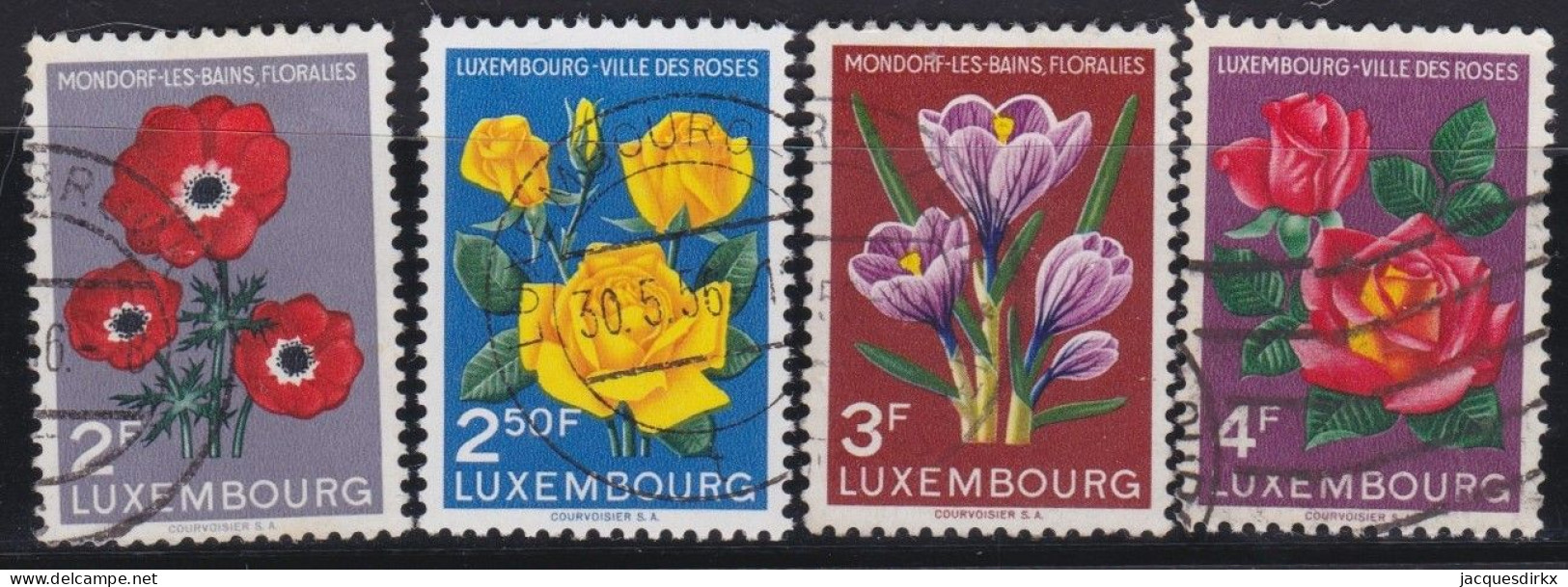 Luxembourg    .   Y&T     .  506/509      .   O      .     Oblitéré - Oblitérés