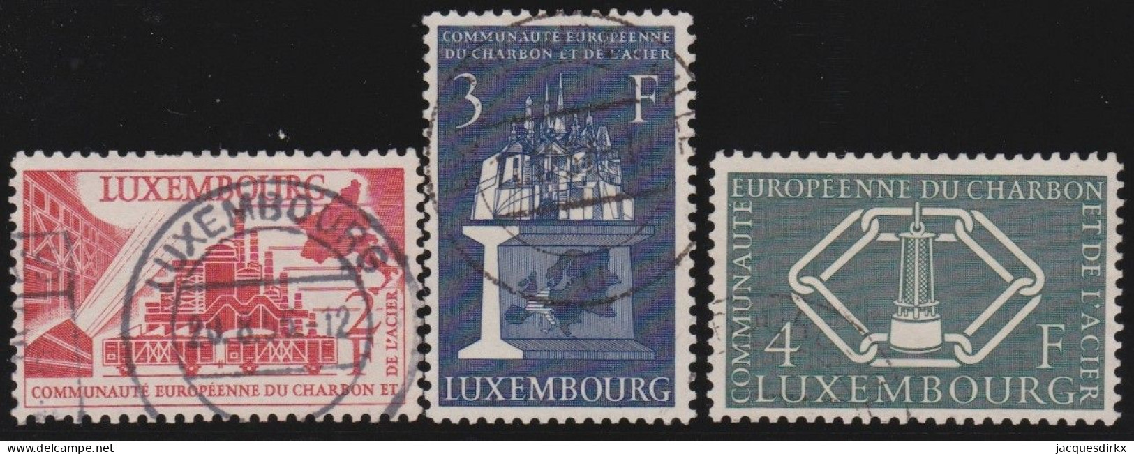 Luxembourg    .   Y&T     .  511/513     .   O      .     Oblitéré - Gebruikt