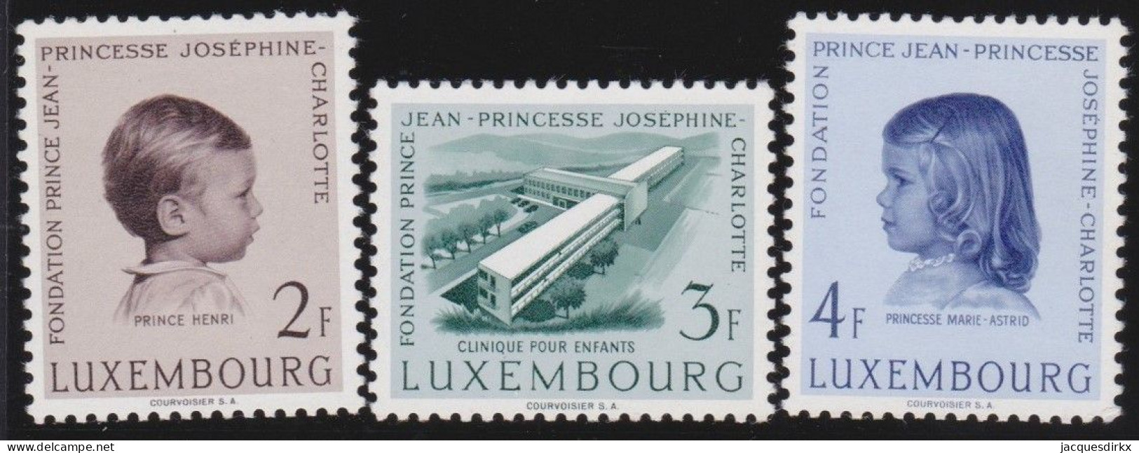 Luxembourg    .   Y&T     .    528/530    .    **      .      Neuf Avec Gomme Et SANS Charnière - Ungebraucht