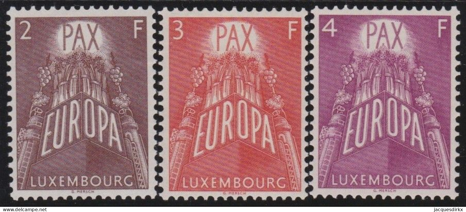 Luxembourg    .   Y&T     .    531/533     .    **      .      Neuf Avec Gomme Et SANS Charnière - Unused Stamps