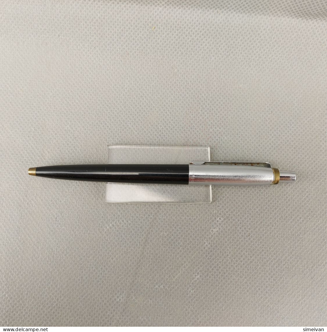 Vintage KOH-I-NOR 5850 Czechoslovakia Brushed Metal And Black #0596 - Pens