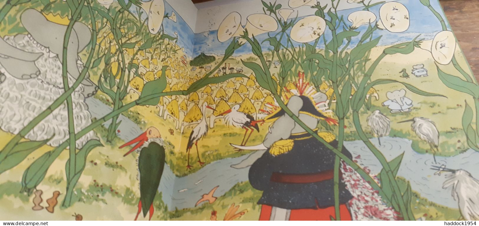 BABAR dans l'ile aux oiseaux LAURENT DE BRUNHOFF hachette 1951