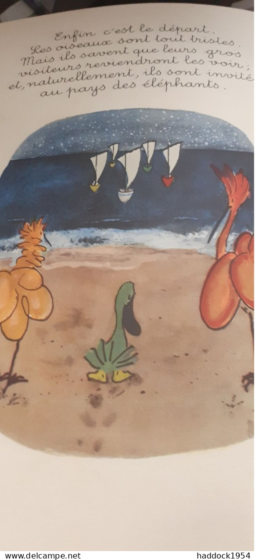 BABAR dans l'ile aux oiseaux LAURENT DE BRUNHOFF hachette 1951