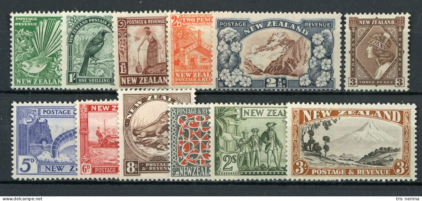 303 New Zealand 1935 Scott #185-98 Mlh* (Lower Bids 20% Off) - Neufs