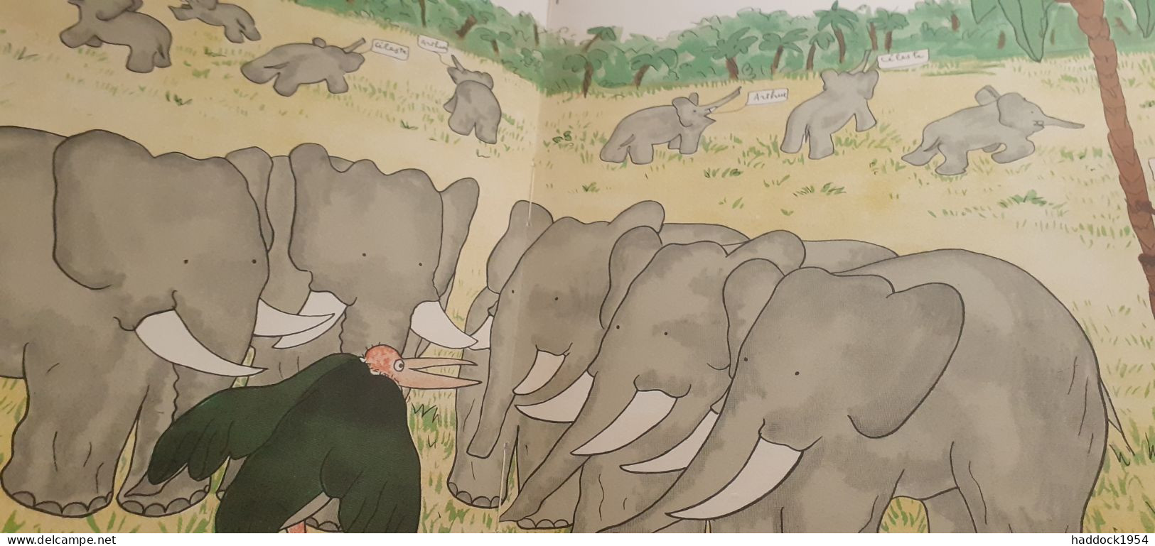 histoire de BABAR le petit élèphant JEAN DE BRUNHOFF hachette 1949