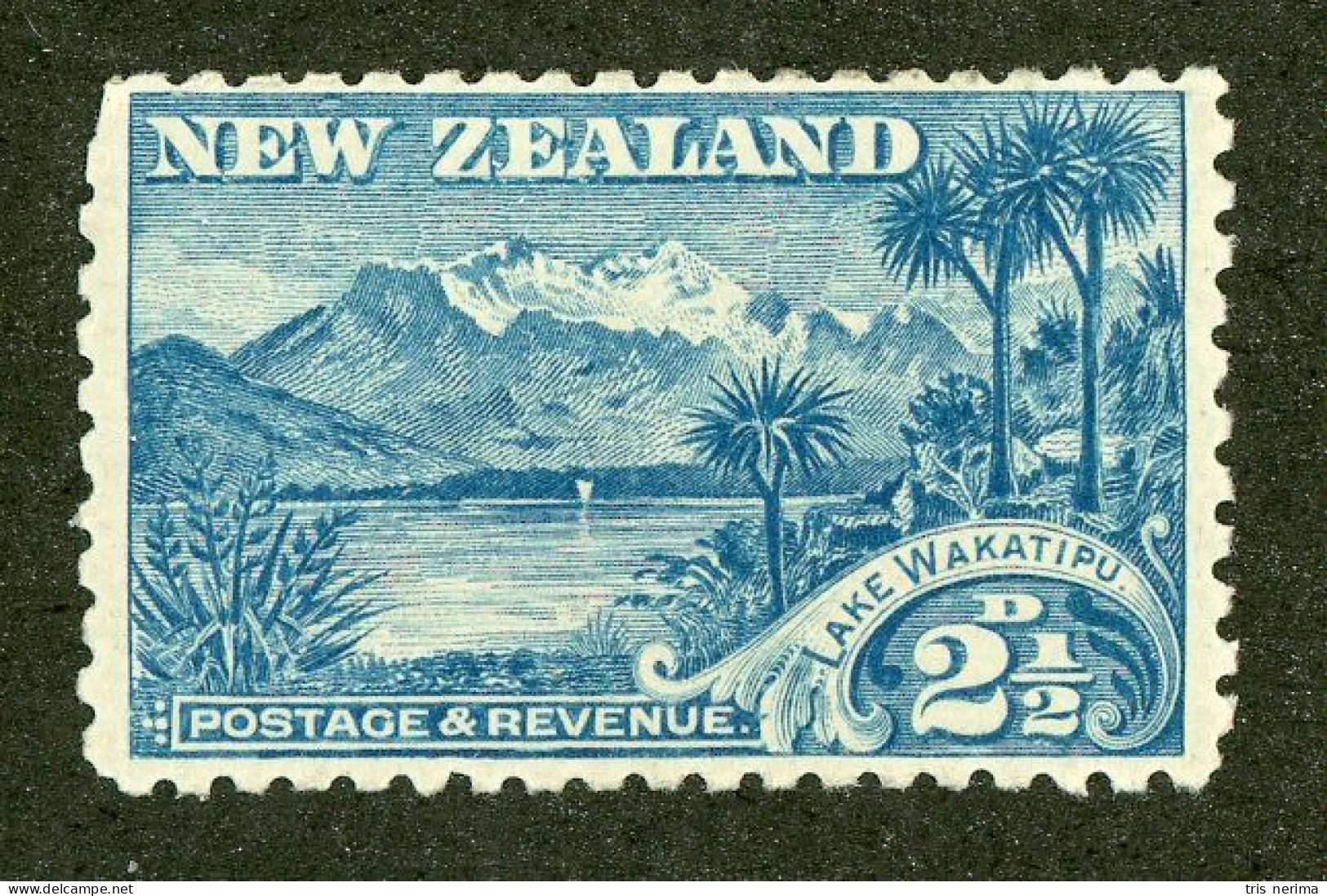 321 New Zealand 1902 Scott #111e M* (Lower Bids 20% Off) - Ongebruikt