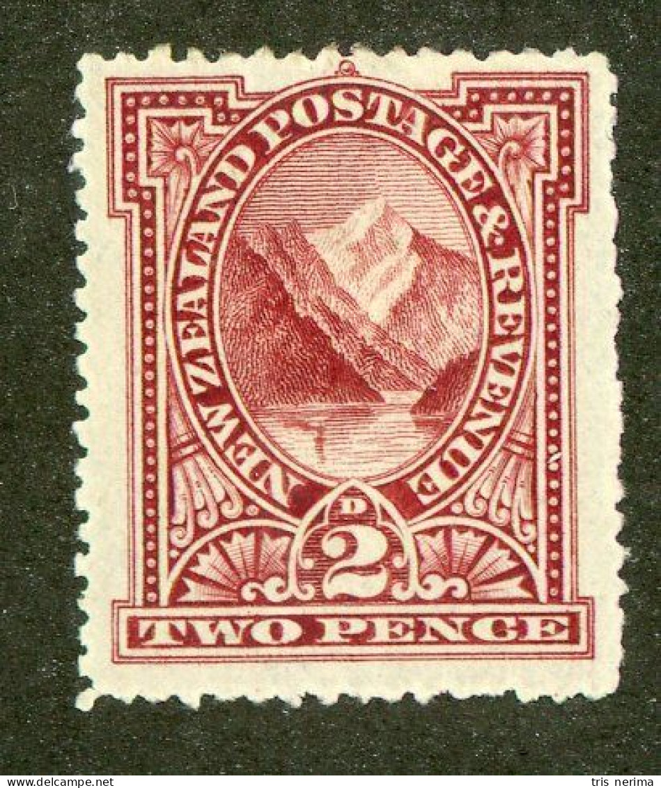 343 New Zealand 1898 Scott #72 M* (Lower Bids 20% Off) - Ongebruikt