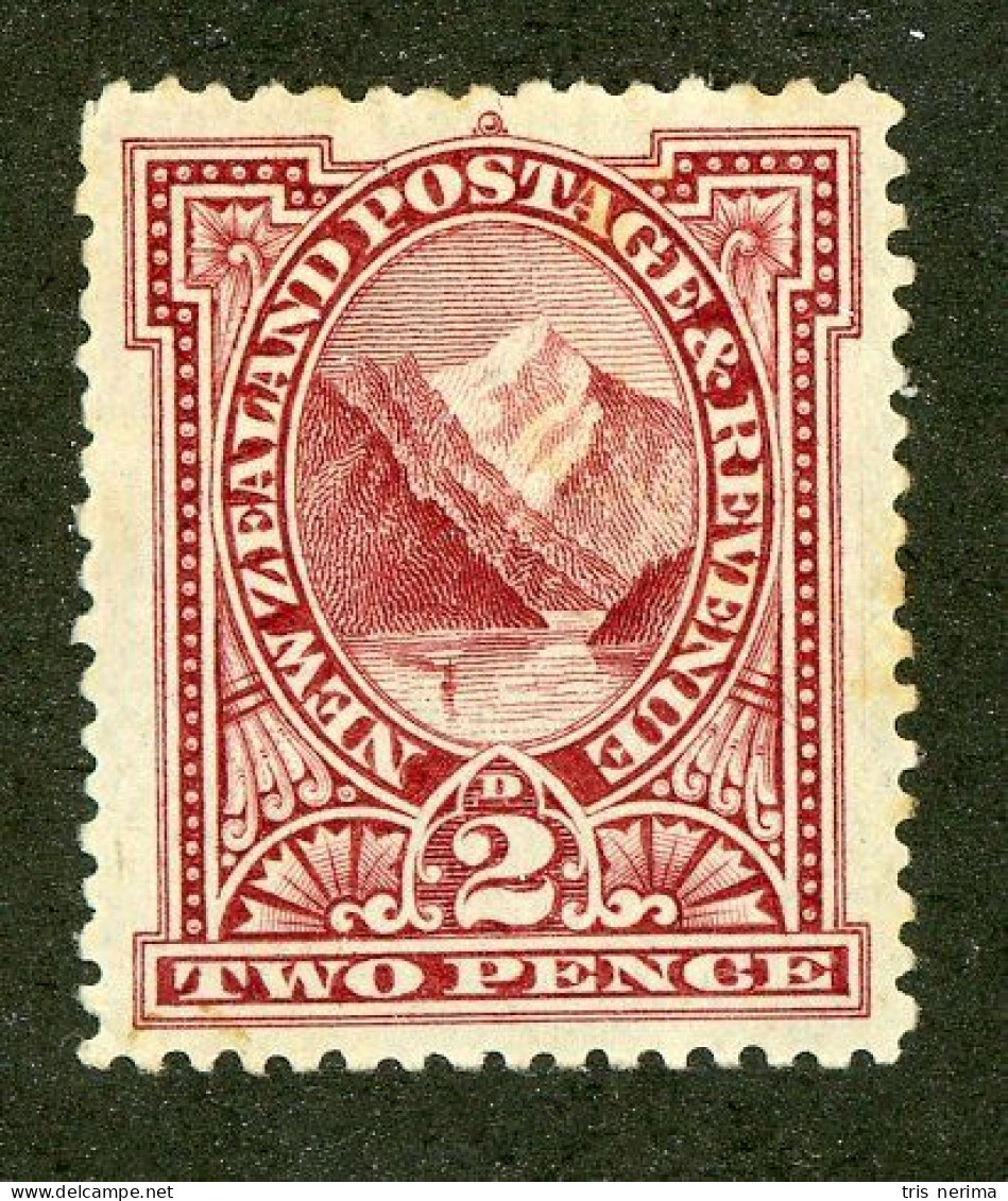 344 New Zealand 1898 Scott #72 M* (Lower Bids 20% Off) - Unused Stamps