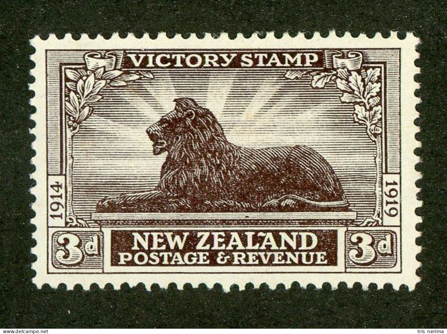 348 New Zealand 1920 Scott #168 M* (Lower Bids 20% Off) - Neufs