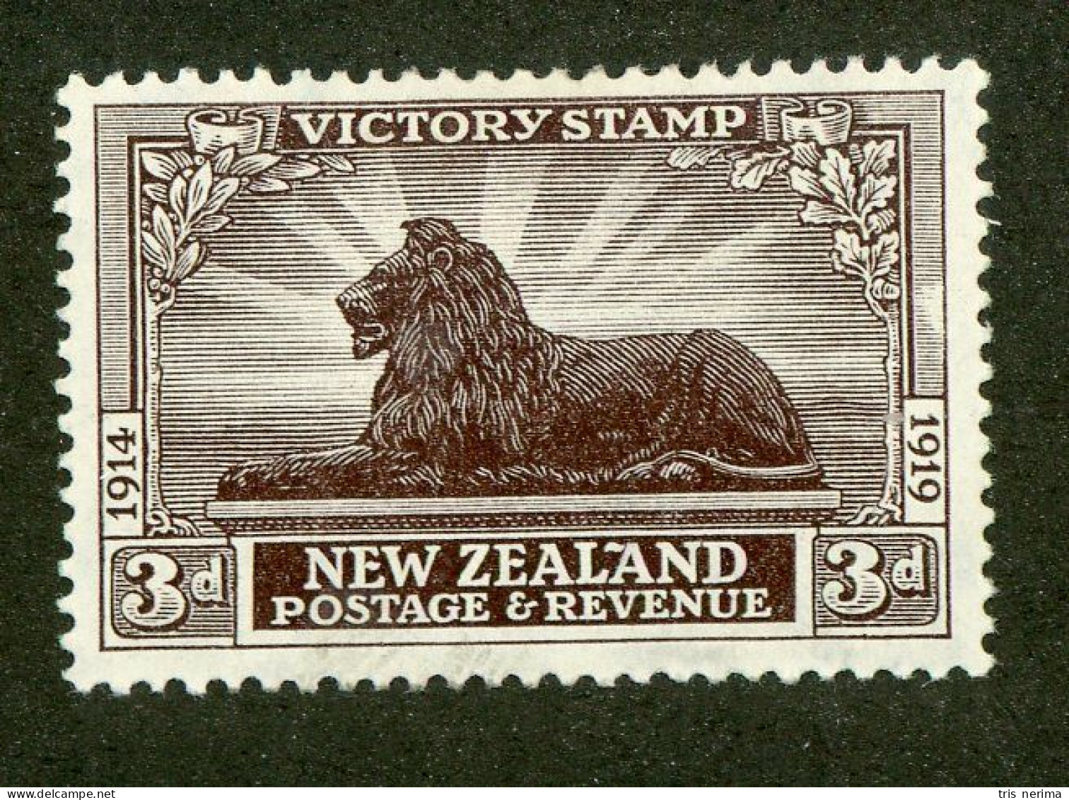 350 New Zealand 1920 Scott #168 M* (Lower Bids 20% Off) - Ongebruikt