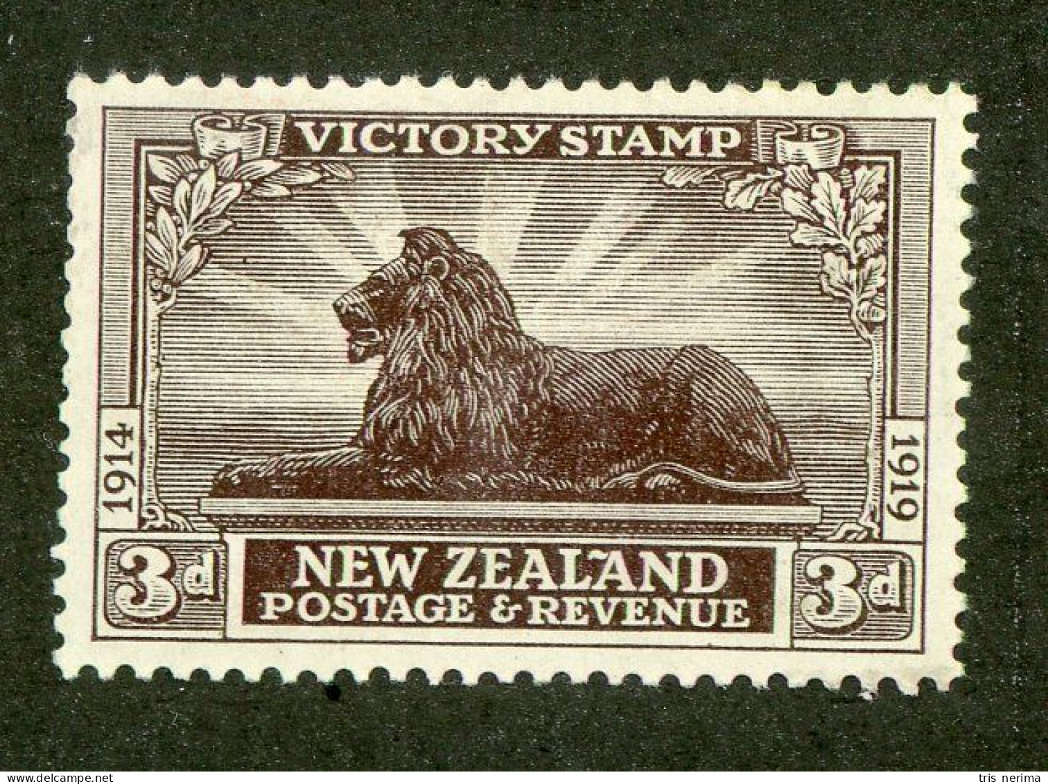 351 New Zealand 1920 Scott #168 M* (Lower Bids 20% Off) - Unused Stamps