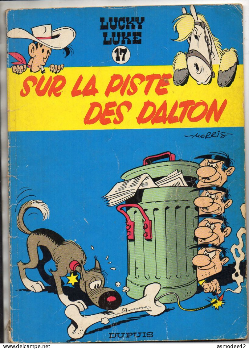 LUCKY LUKE SUR LA PISTE DES DALTON 1977 BON ETAT - Lucky Luke