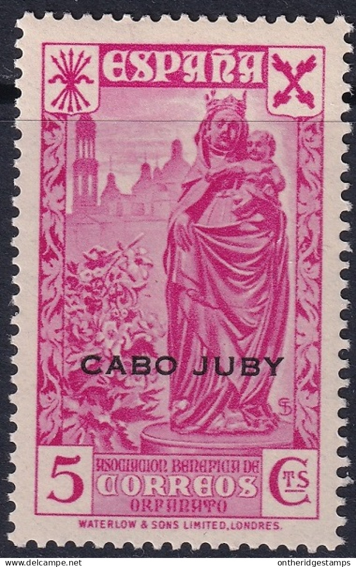 Cape Juby 1938 Beneficencia Ed 1 Cabo Juby MNH** - Kaap Juby