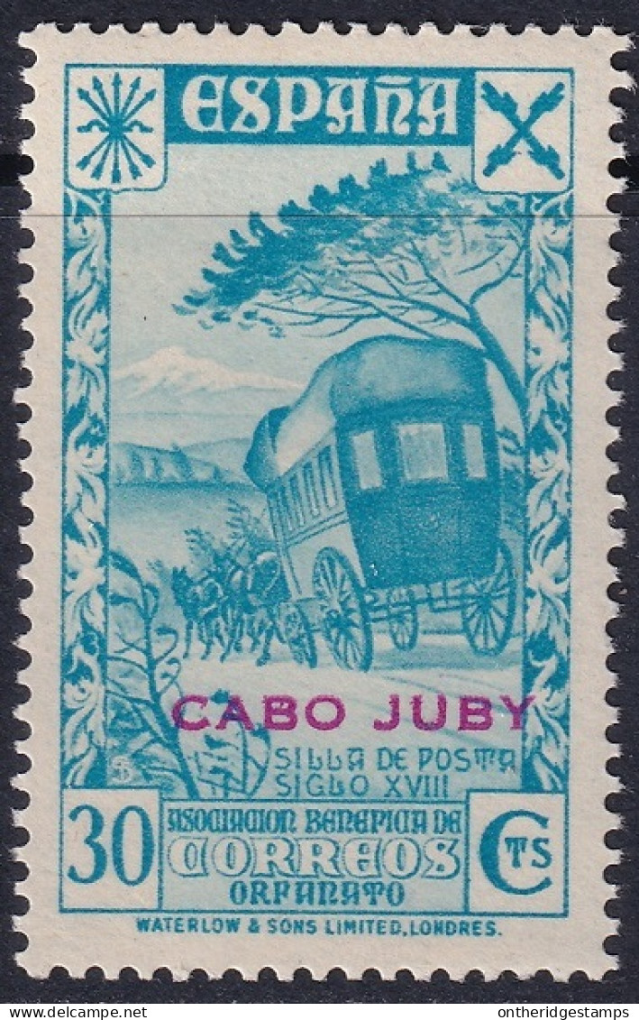 Cape Juby 1938 Beneficencia Ed 3 Cabo Juby MNH** - Cape Juby