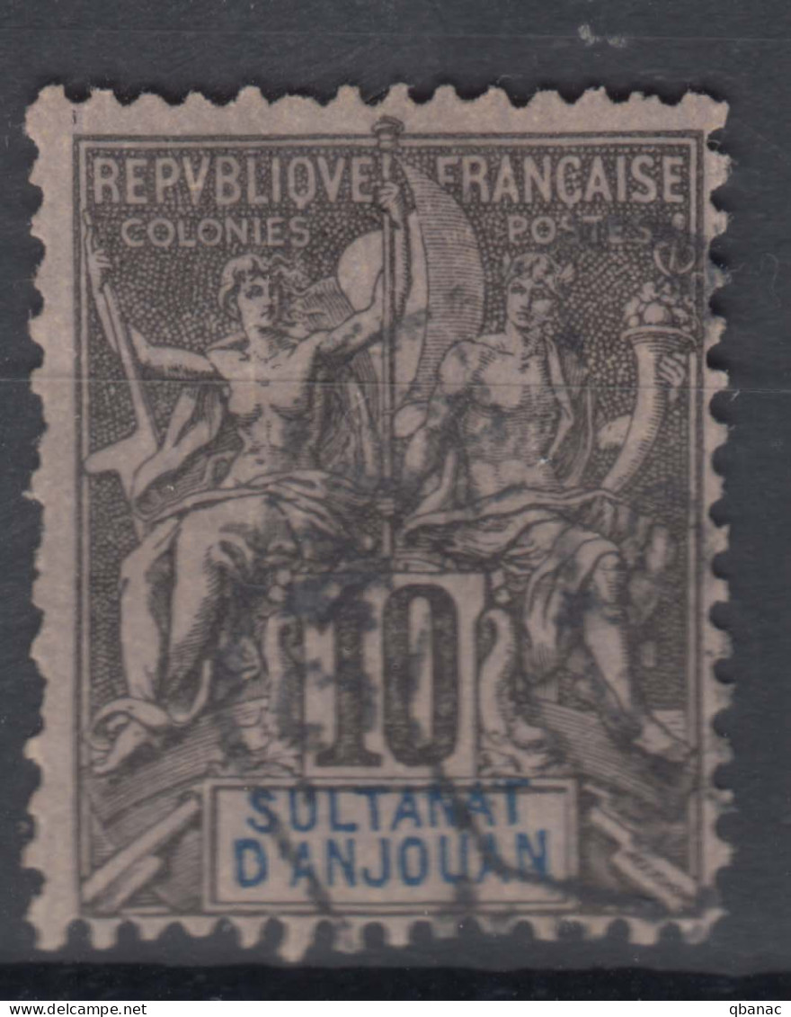 Anjouan 1892 Yvert#5 Used - Oblitérés