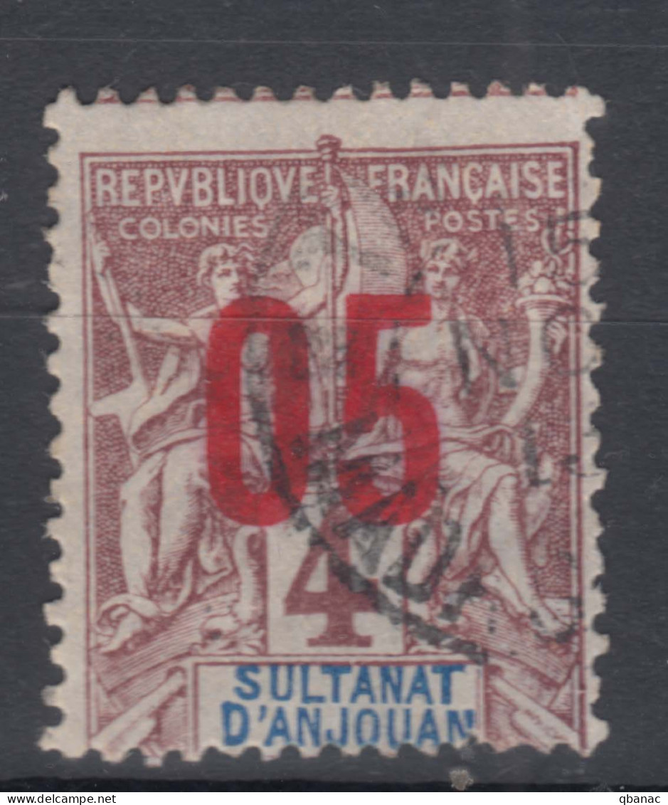 Anjouan 1912 Yvert#21 Used - Usati