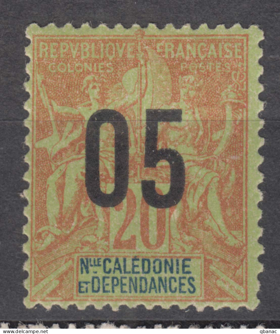 New Caledonia Nouvelle Caledonie 1912 Yvert#106 Mint Hinged - Unused Stamps