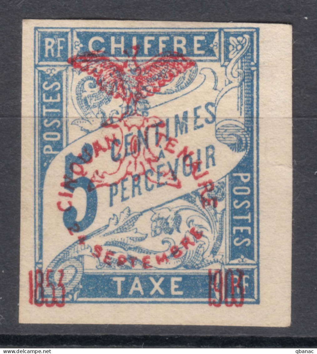 New Caledonia Nouvelle Caledonie 1903 Timbres-taxe Yvert#8 MNG - Neufs