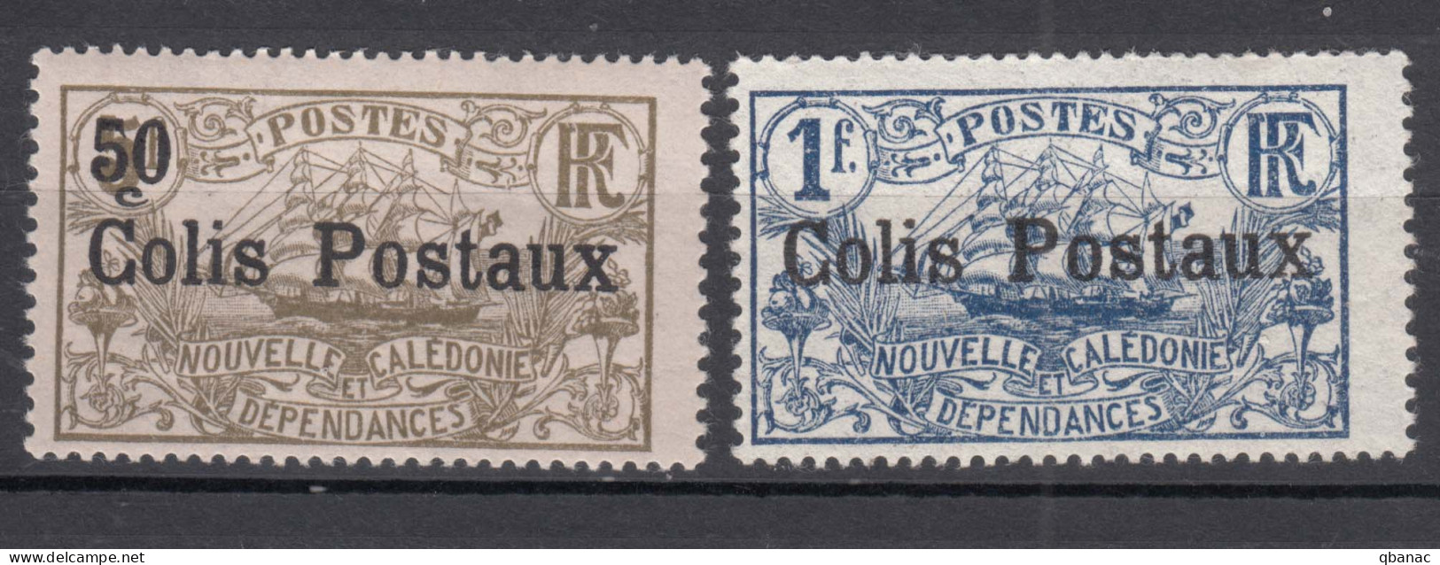 New Caledonia Nouvelle Caledonie 1926 Colis Postaux Yvert#1,2 Mint Hinged - Unused Stamps