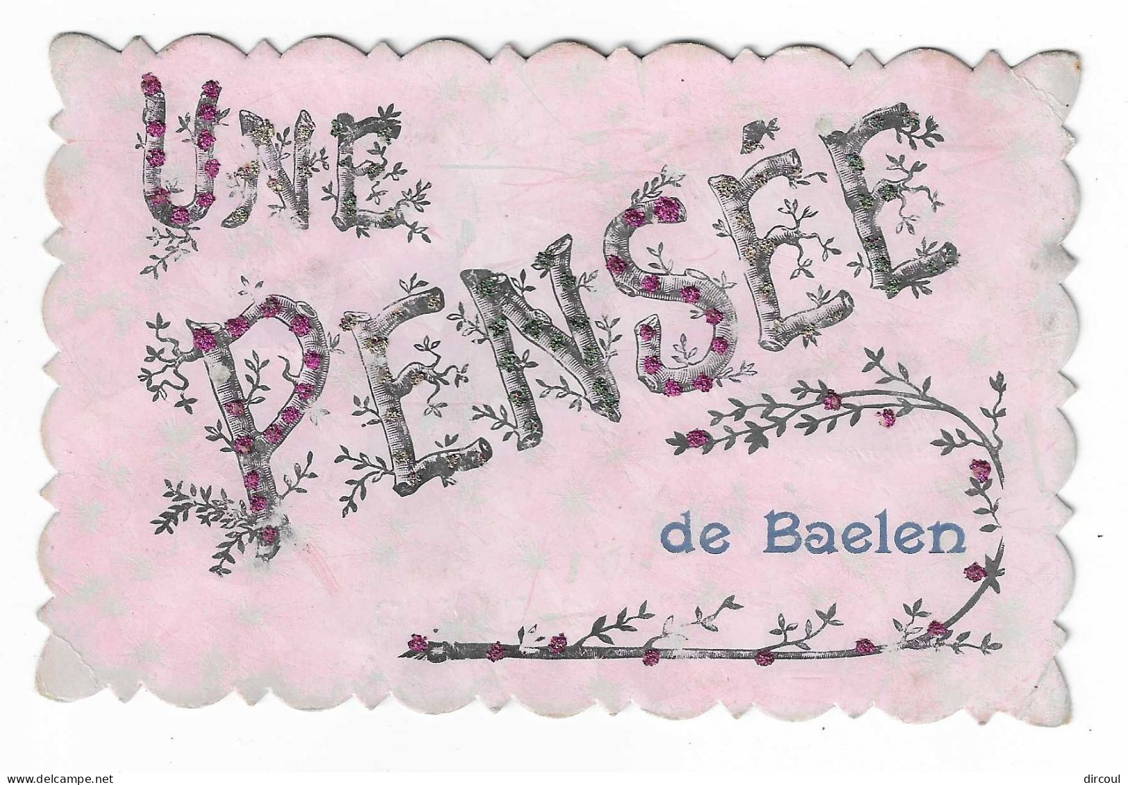 52187    UNE  PENSEE  DE  BAELEN - Baelen