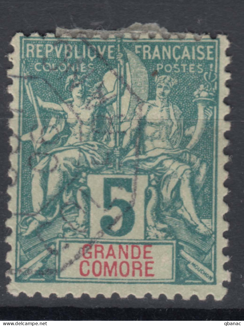 Great Comoro Island, Grande Comore 1897 Yvert#4 Used - Usados