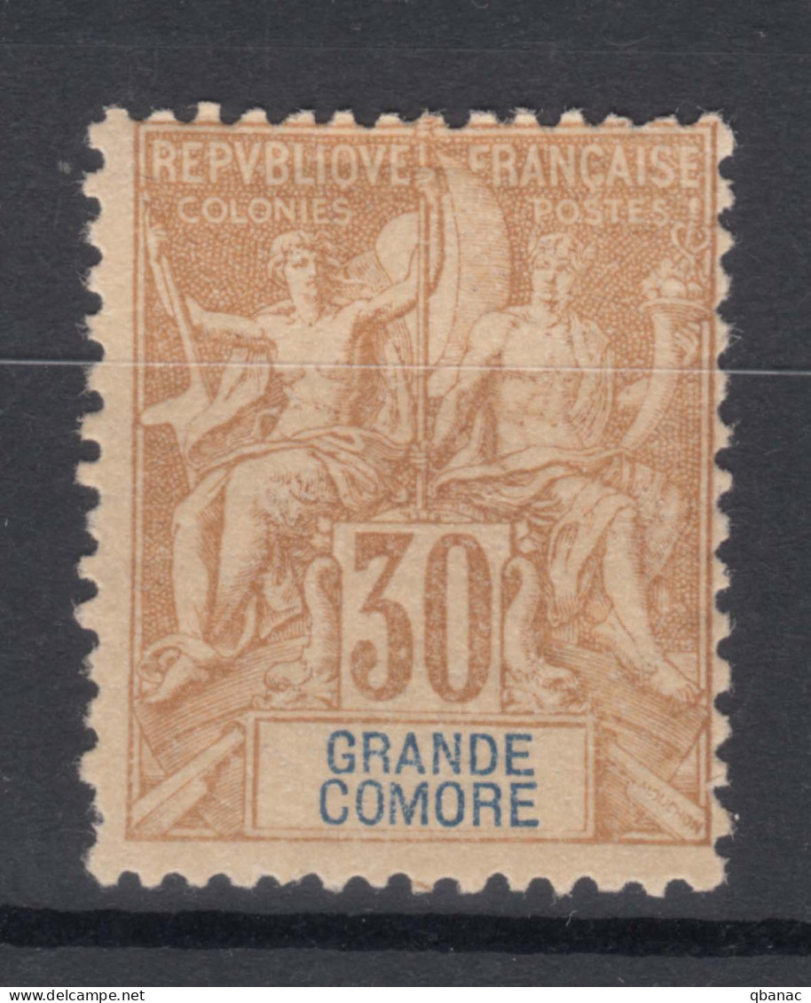 Great Comoro Island, Grande Comore 1897 Yvert#9 Mint Hinged - Ungebraucht