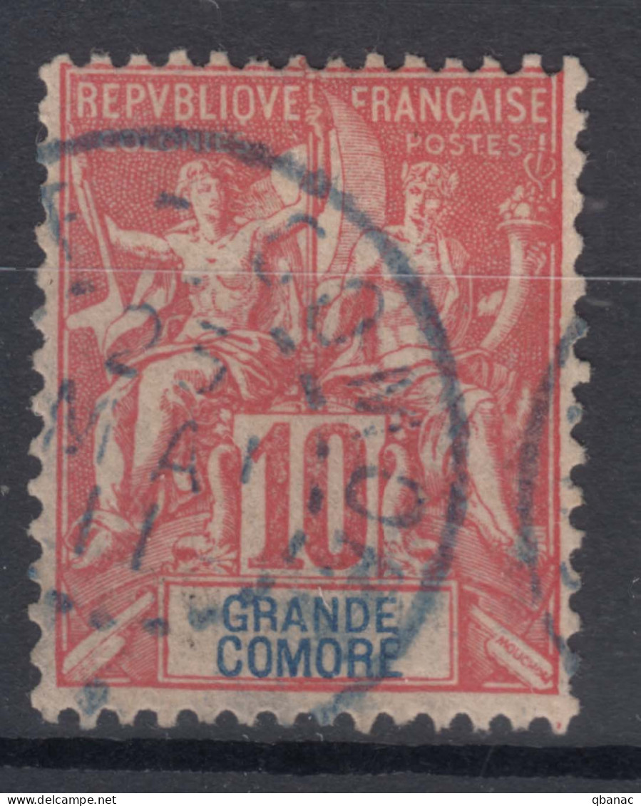 Great Comoro Island, Grande Comore 1900 Yvert#14 Used - Used Stamps