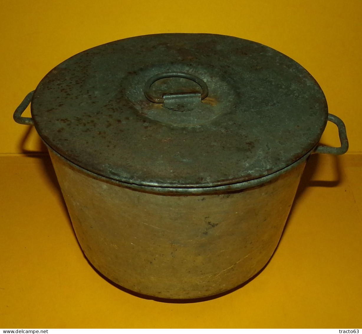 GAMELLE DE POILUS WWI POUR LE REPAS DE L'ARMEE FRANCAISE DE FABRICATION FRANCAISE , PERIODE 1914-1918 GUERRE WWI  , POUR - Equipement