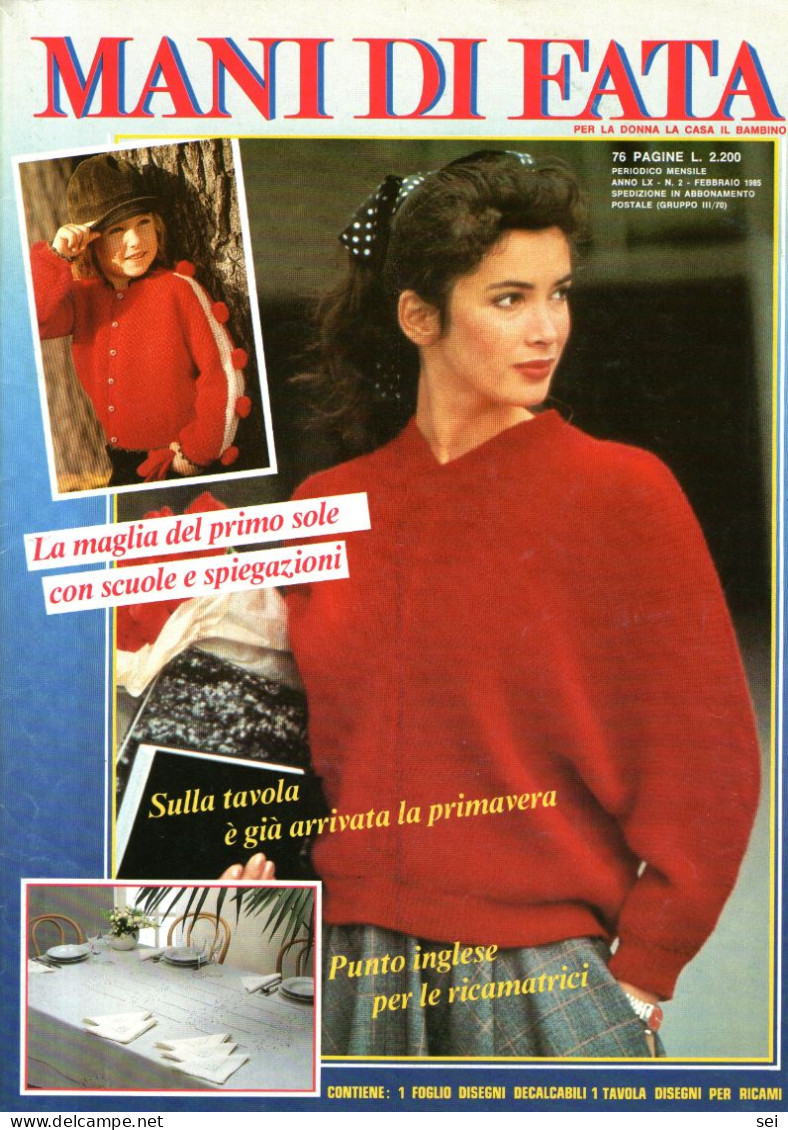 C 354 -  Rivista, Mani Di Fata 1985 - Moda