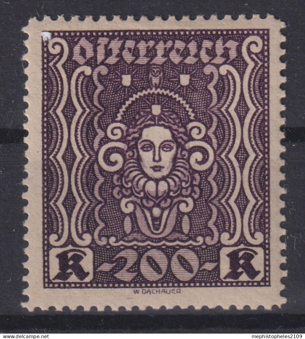 AUSTRIA 1922/24 - MLH - ANK 402II - Nuovi