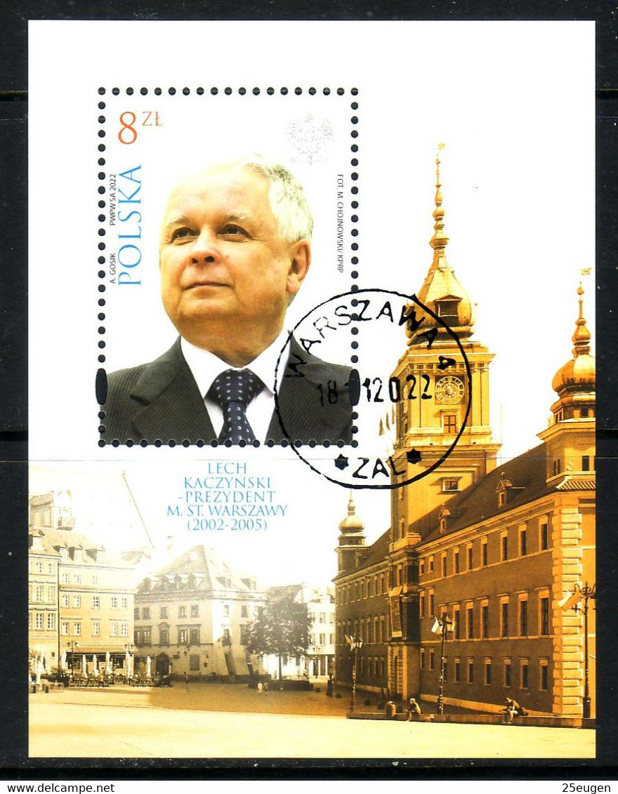 POLAND 2022 Michel No Bl. 317 USED - Usados