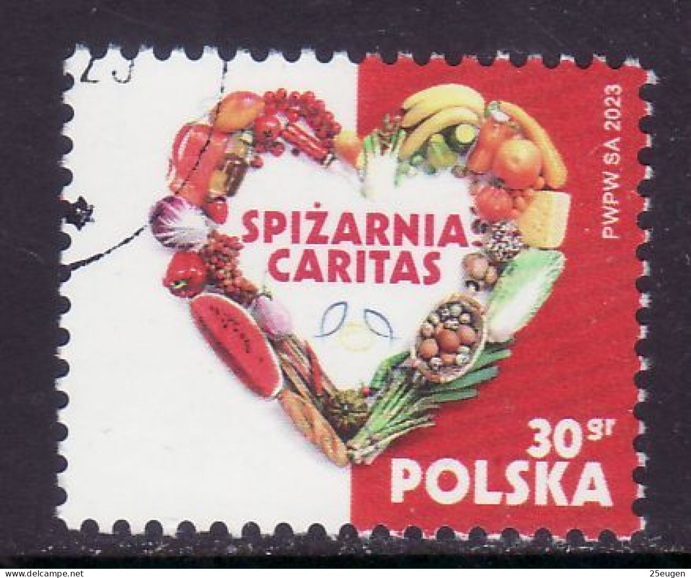 POLAND 2023 Caritas Pantry USED - Gebraucht