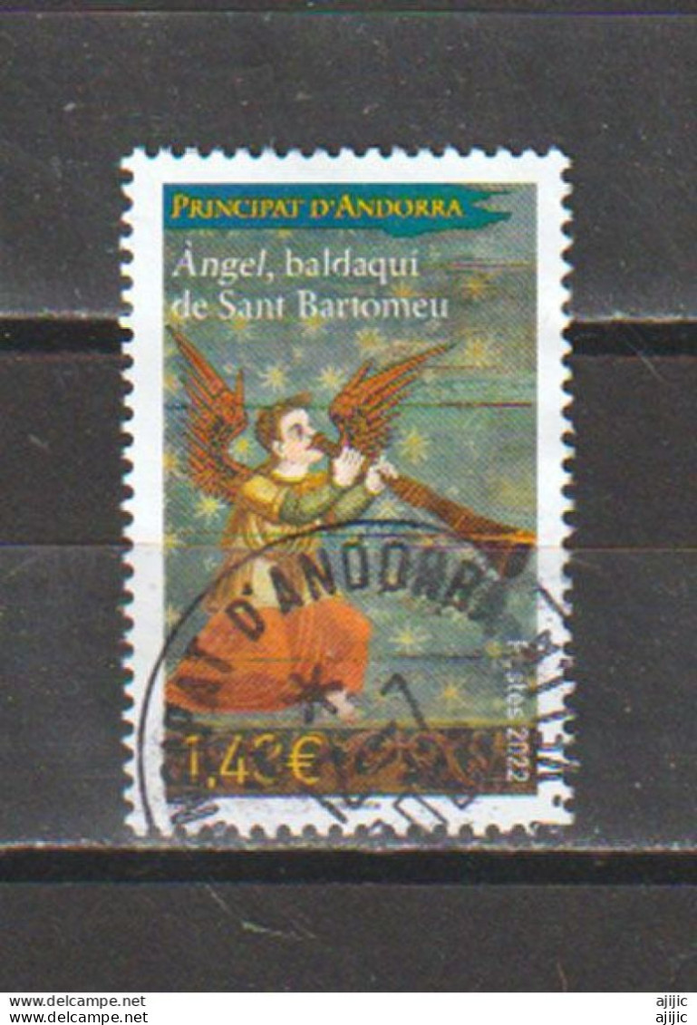 NAVIDAD 2022. Baldaquín De La ERMITA DE SAN BARTOMEU Sello Usado 1ª Calidad - Used Stamps