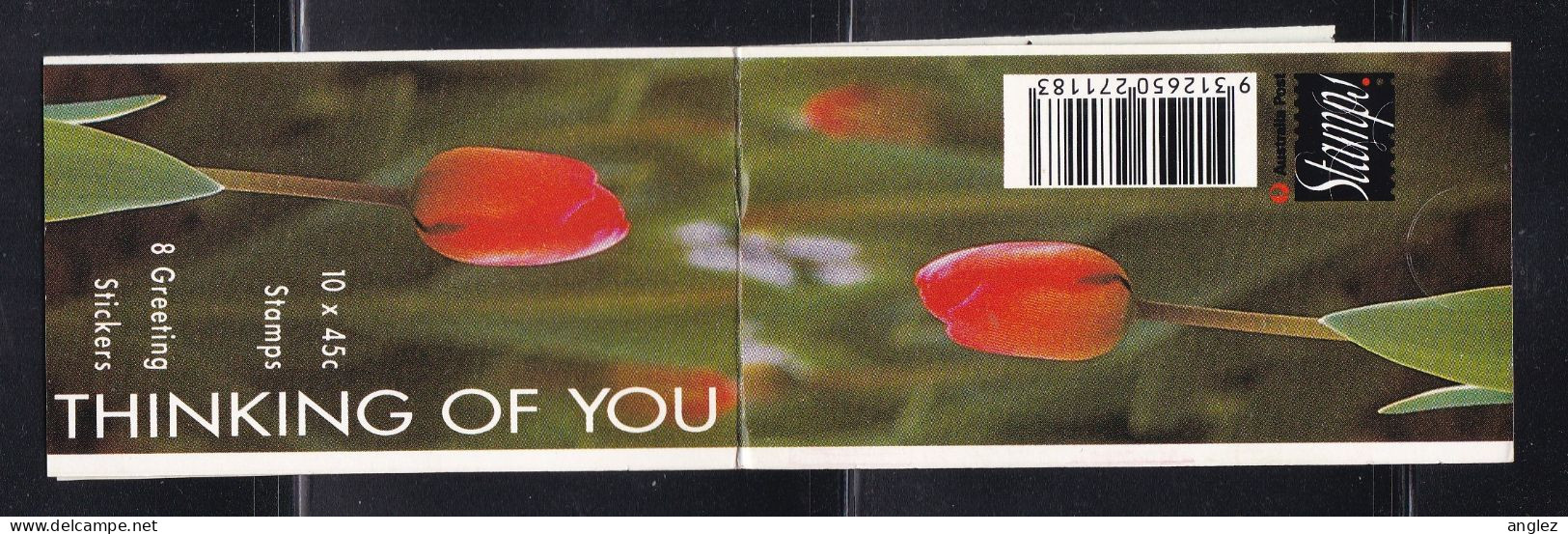 Australia - 1994 $4.50 Thinking Of You / Flowers Stamp Booklet MNH - Carnets