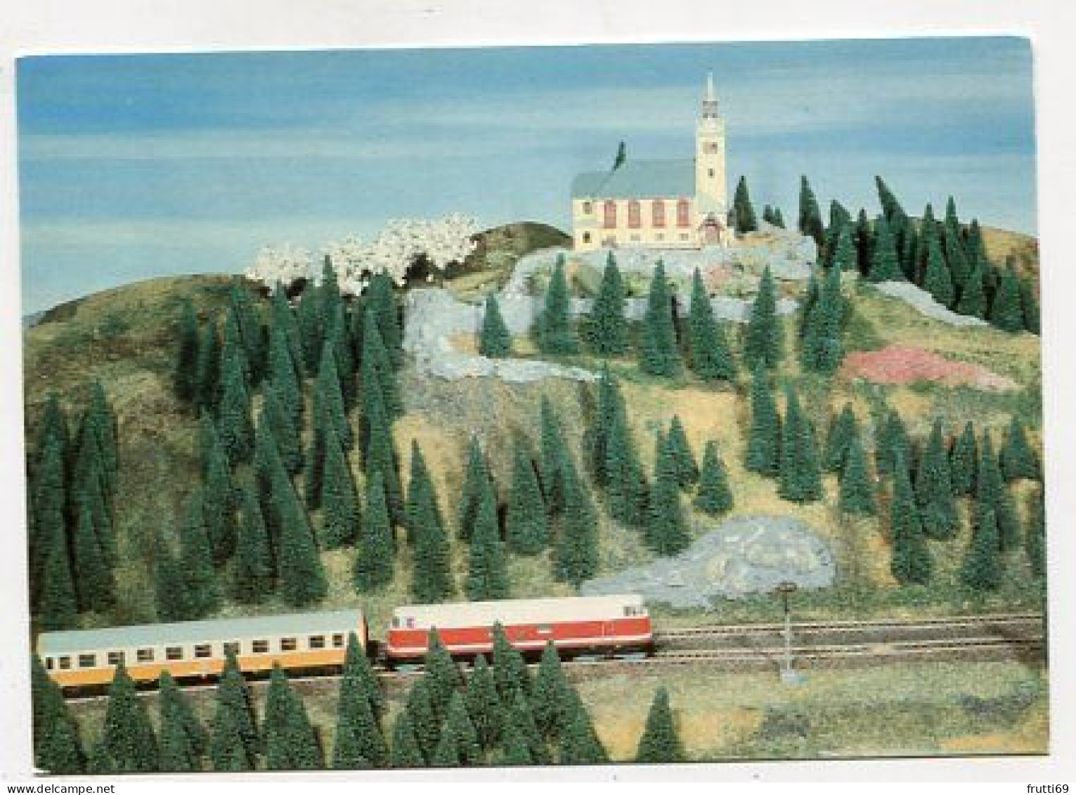 AK 152274 TRAIN - Modelleisenbahn - Opere D'Arte