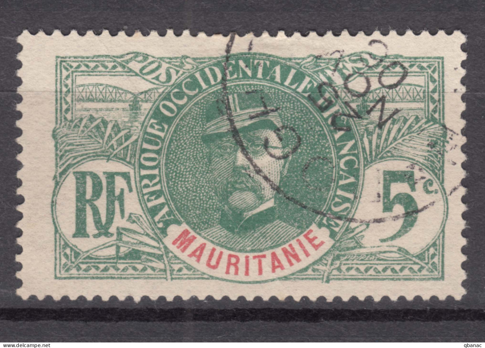 Mauritania Mauritanie 1906 Yvert#4 Used - Oblitérés