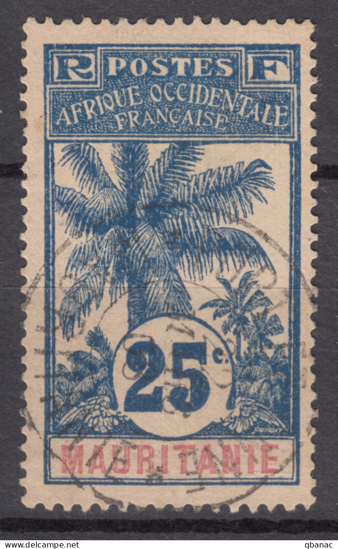 Mauritania Mauritanie 1906 Yvert#7 Used - Usati