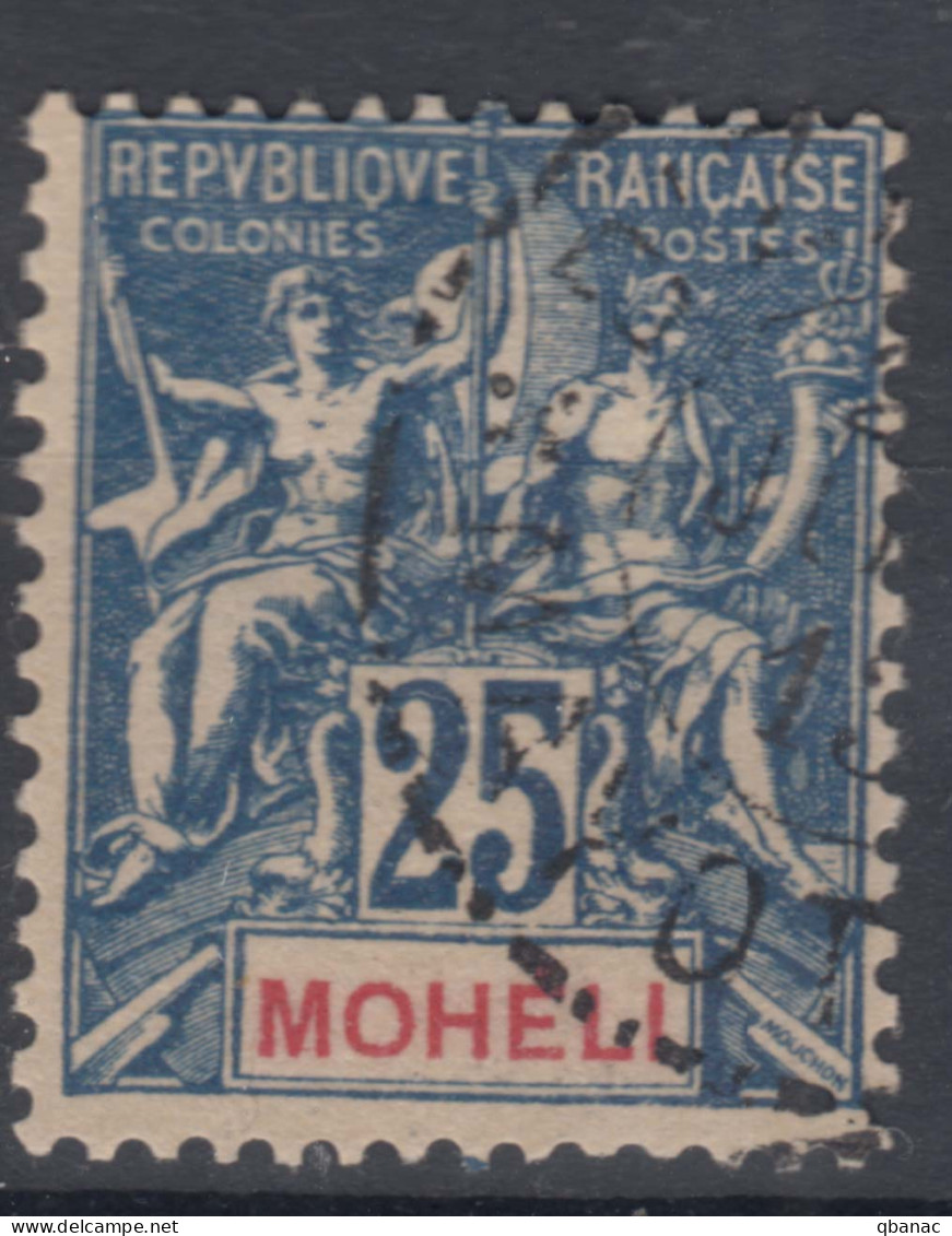 Moheli 1906 Yvert#7 Used - Used Stamps