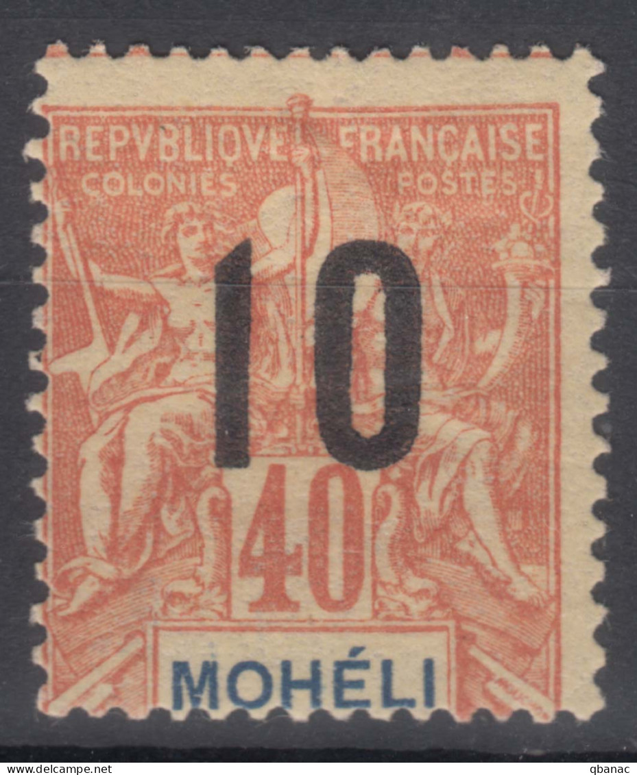 Moheli 1912 Yvert#20 Mint Hinged - Unused Stamps