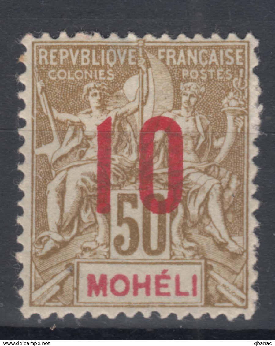 Moheli 1912 Yvert#22 Mint Hinged - Nuovi