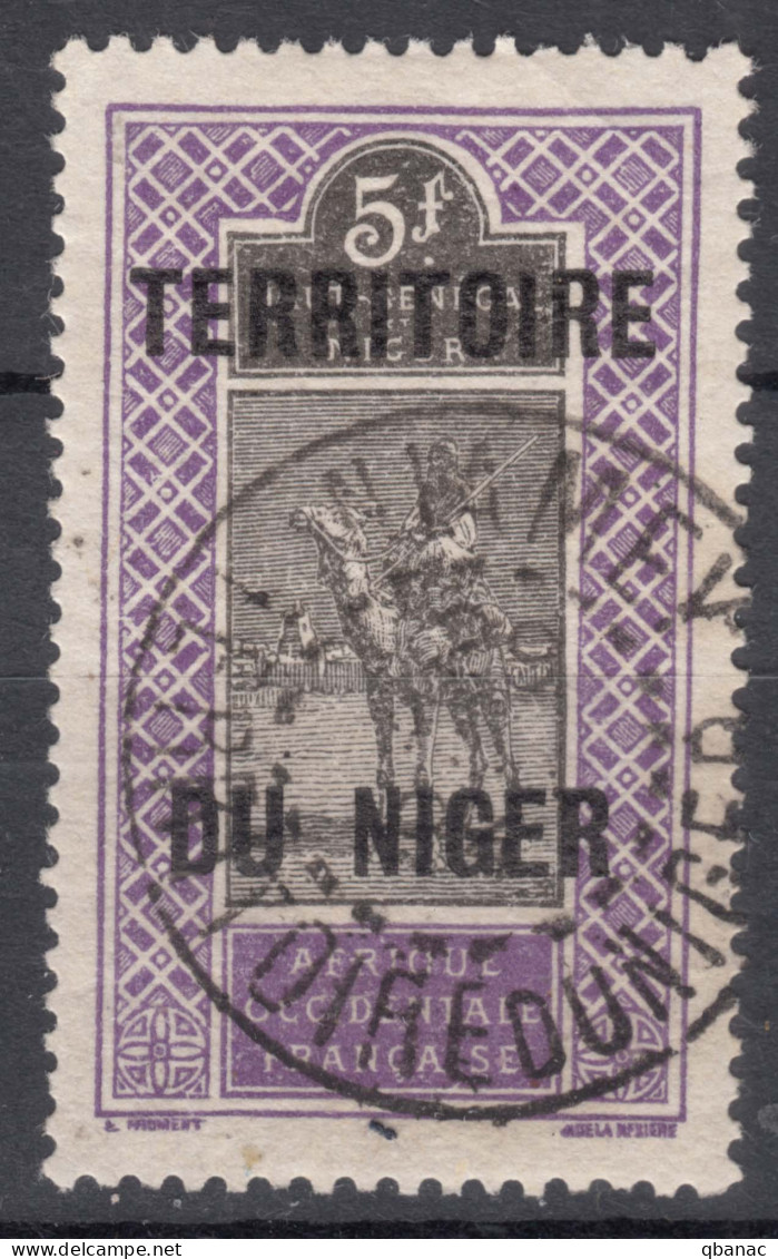Niger 1921 Yvert#17 Used - Gebruikt