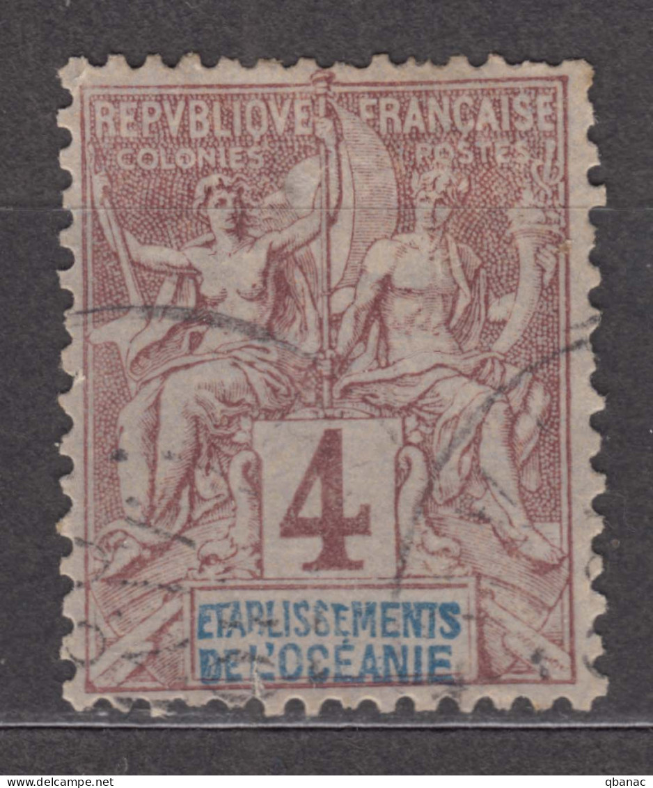 Oceania Oceanie 1892 Yvert#3 Used - Used Stamps