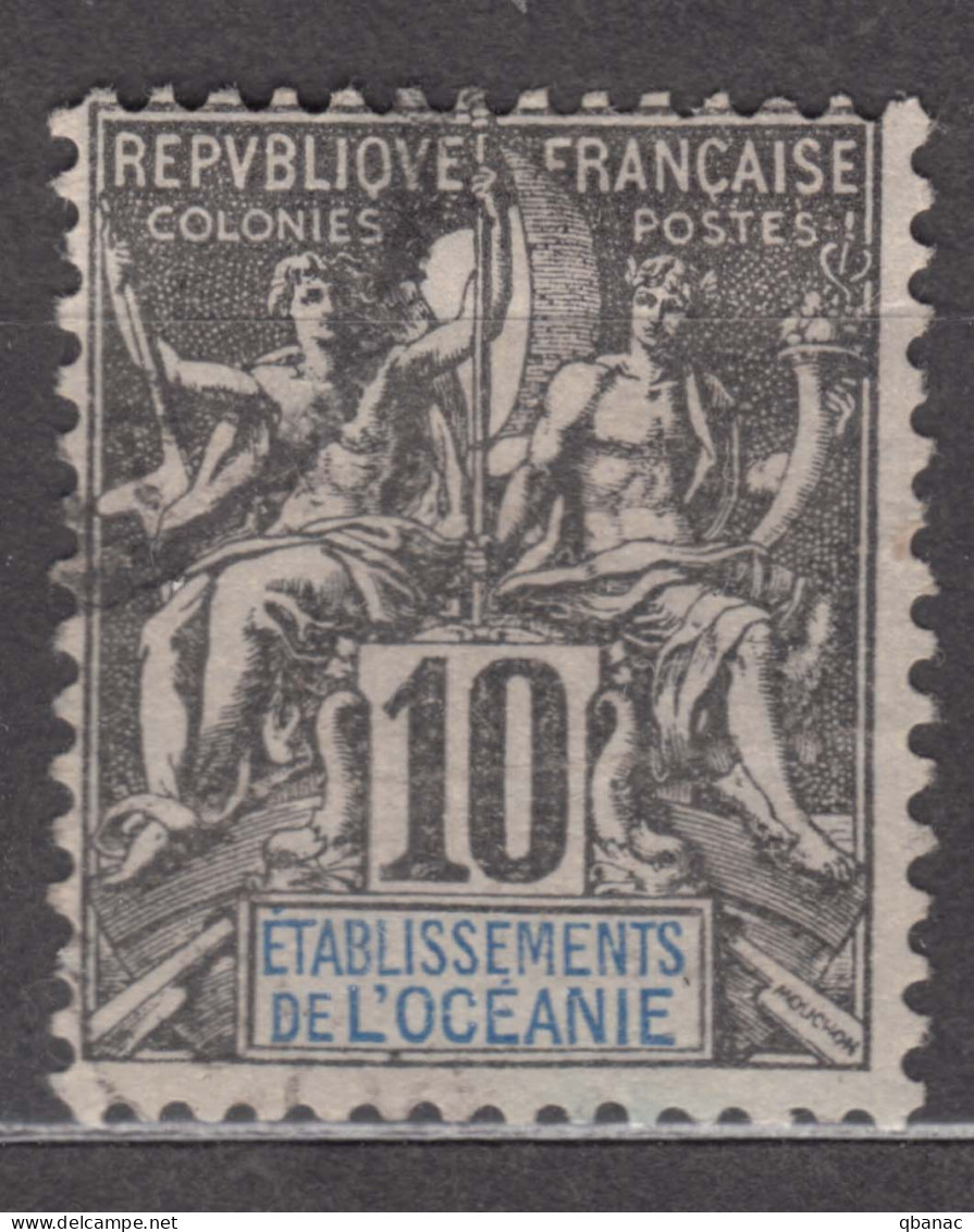 Oceania Oceanie 1892 Yvert#5 Used - Used Stamps