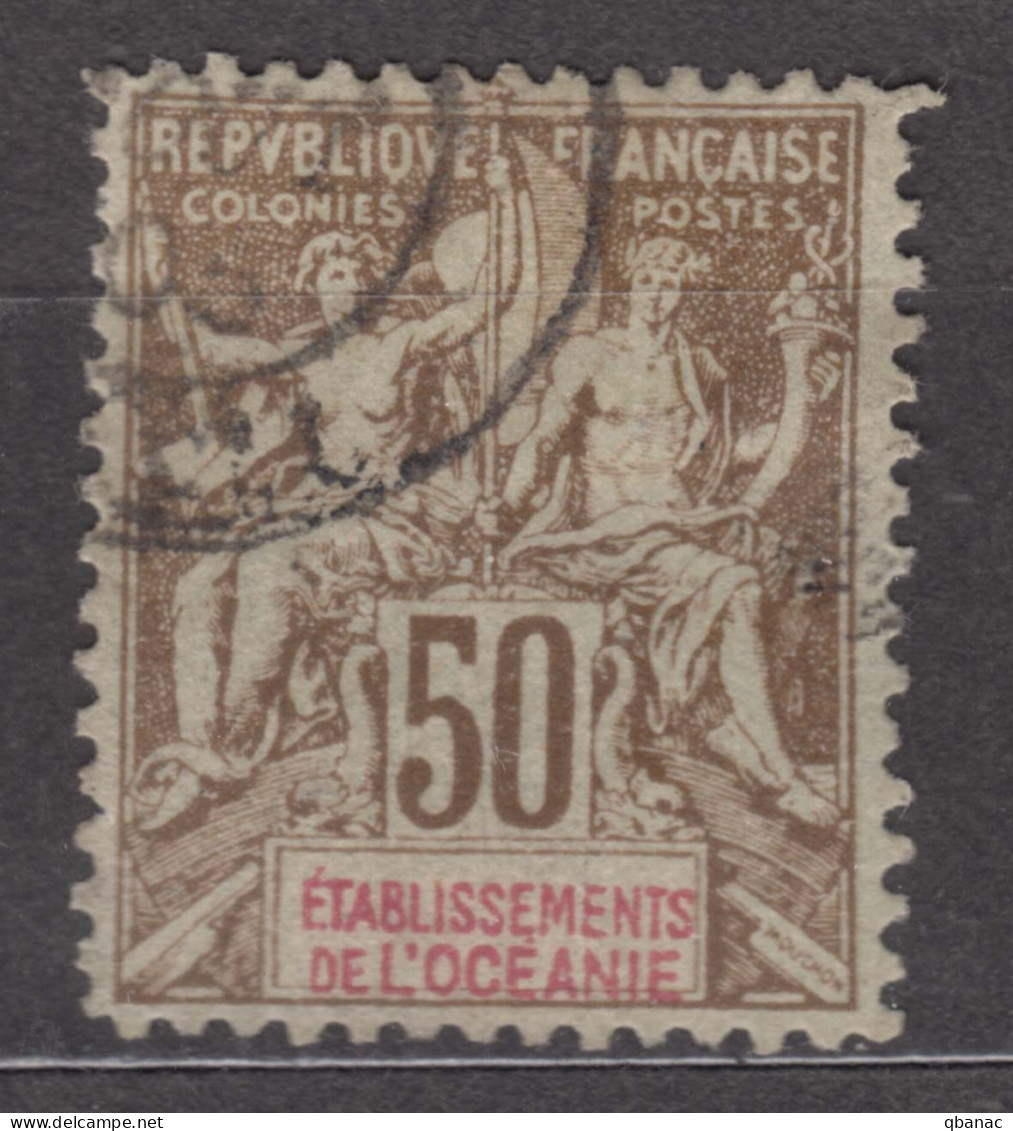 Oceania Oceanie 1900 Yvert#20 Used - Used Stamps