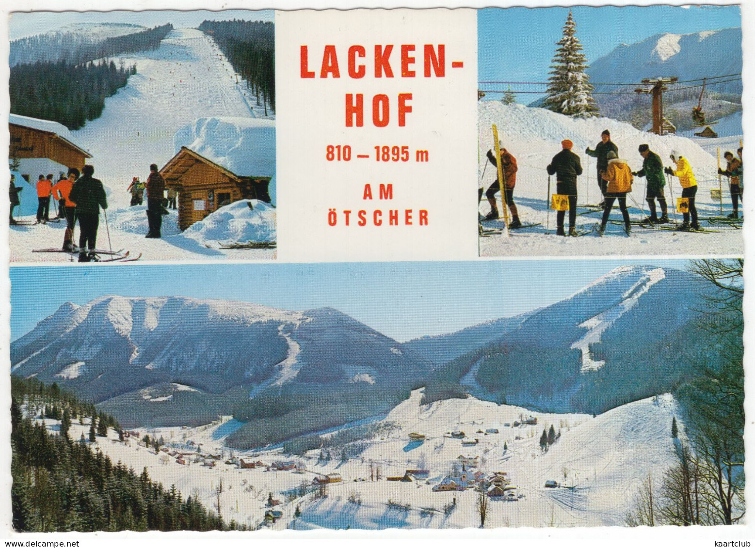 Lackenhof 810-1895 M Am Ötscher  - (Österreich,Austria) - Ski - Scheibbs